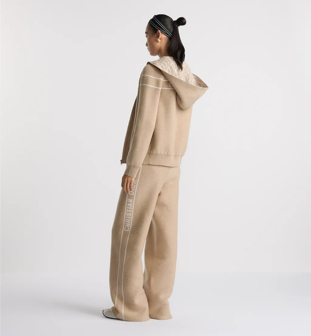Reversible Zipped Cardigan With Hood