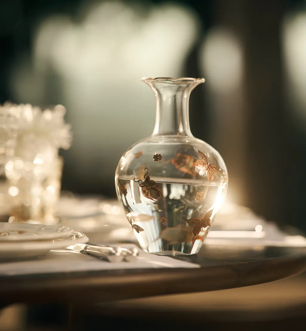 Hand-Painted Carafe