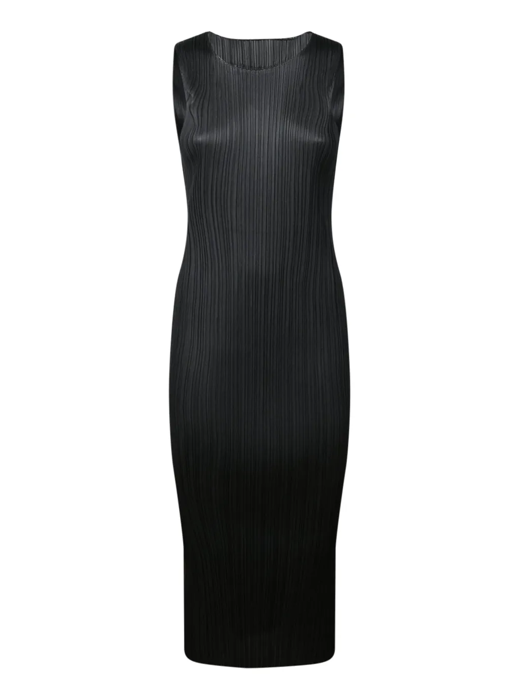 Pleats Please Issey Miyake Plissé Sleeveless Midi Dress