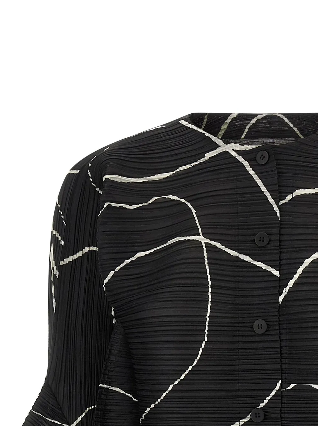 Pleats Please Issey Miyake Pause Cardigan