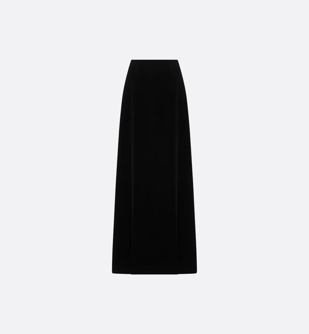 Long Flared Skirt