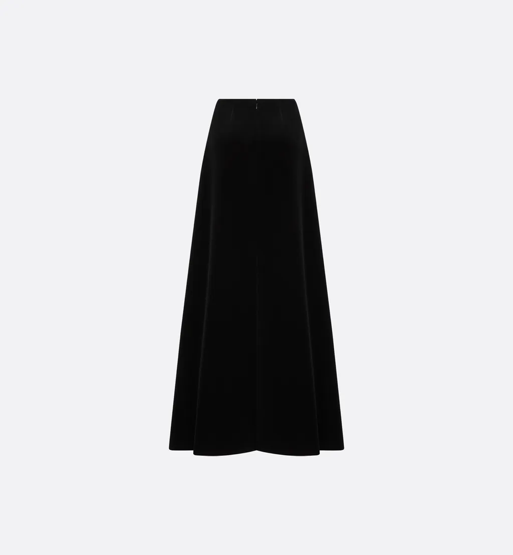 Long Flared Skirt