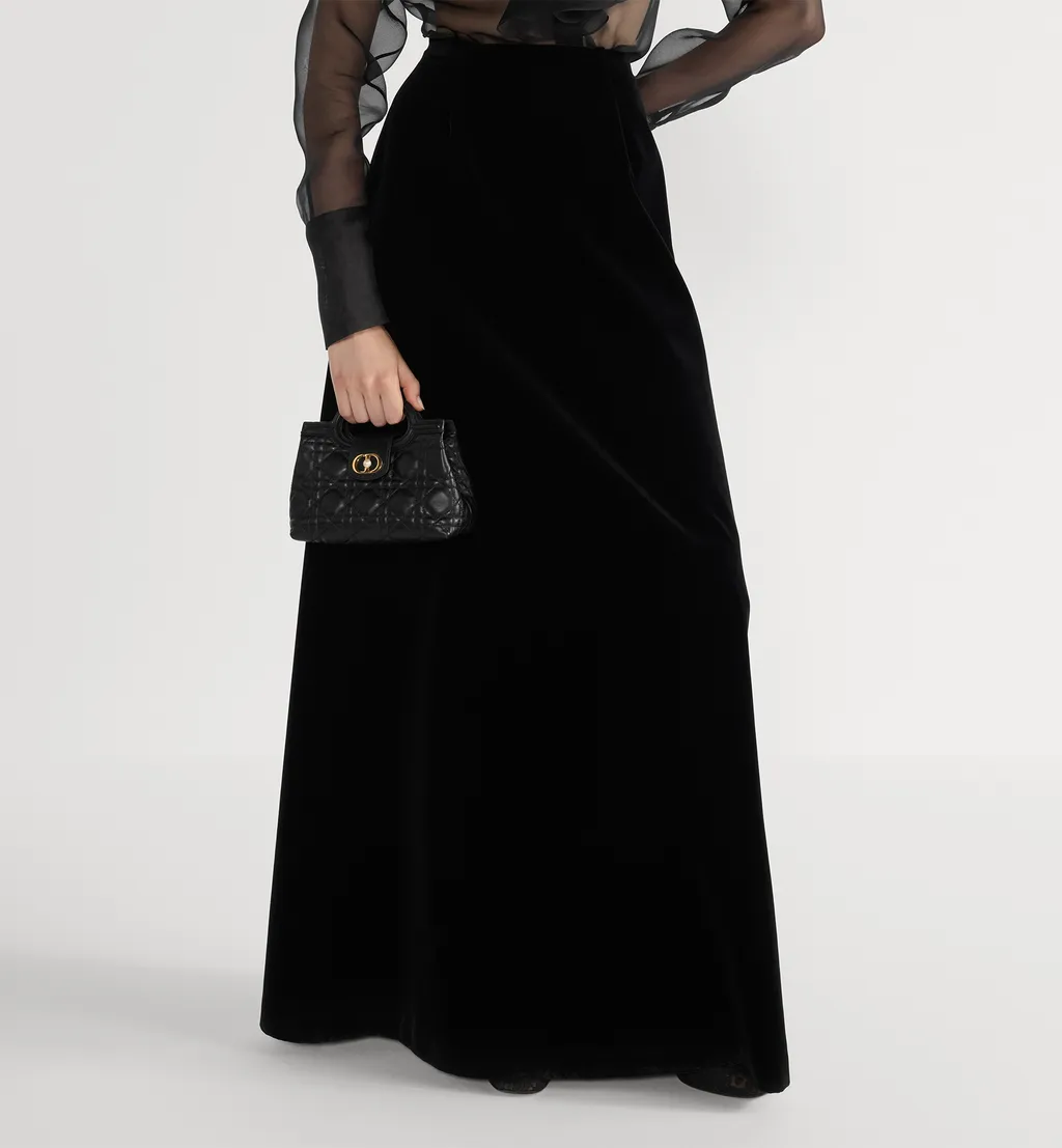 Long Flared Skirt