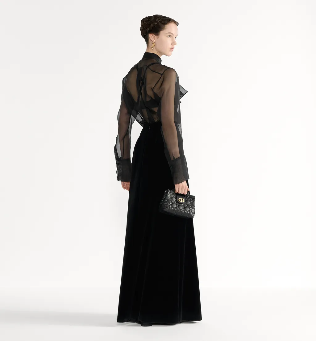 Long Flared Skirt
