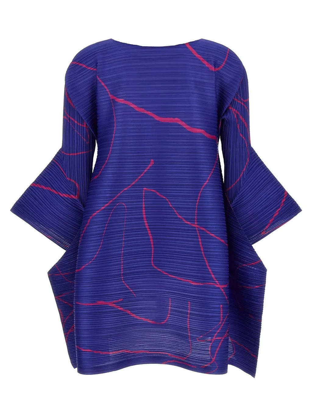 Pleats Please Issey Miyake Pause Mini Dress