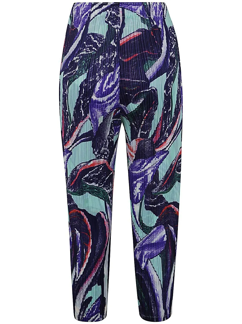Pleats Please Issey Miyake Tardivo Cropped Pleated Trousers