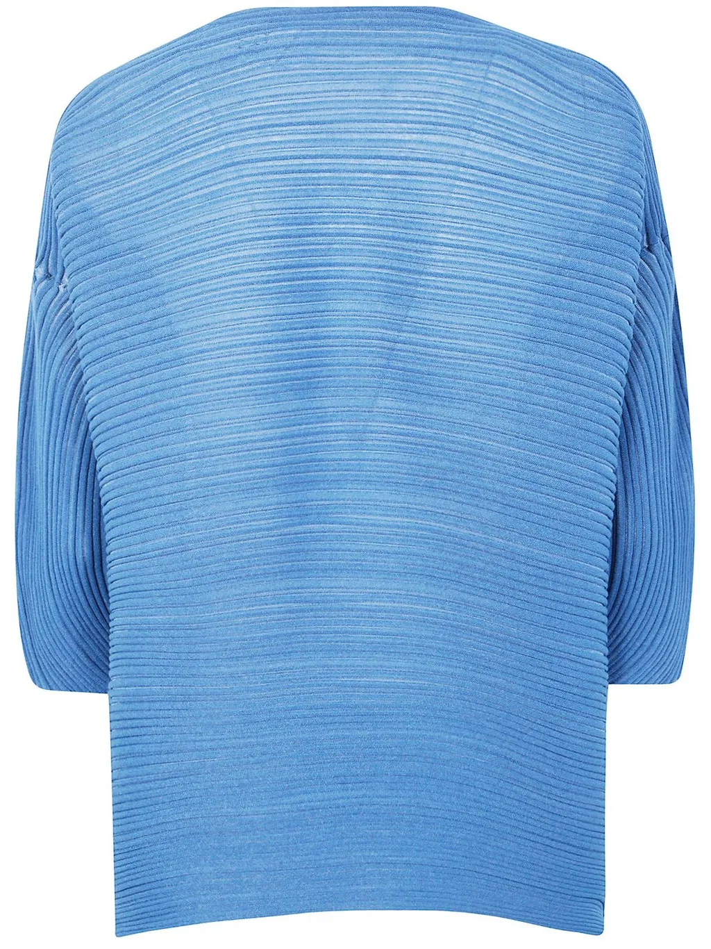Pleats Please Issey Miyake Sheer Bounce Knit Top