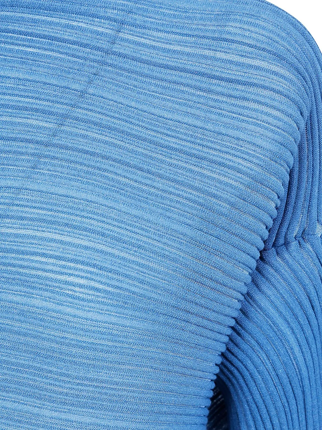 Pleats Please Issey Miyake Sheer Bounce Knit Top