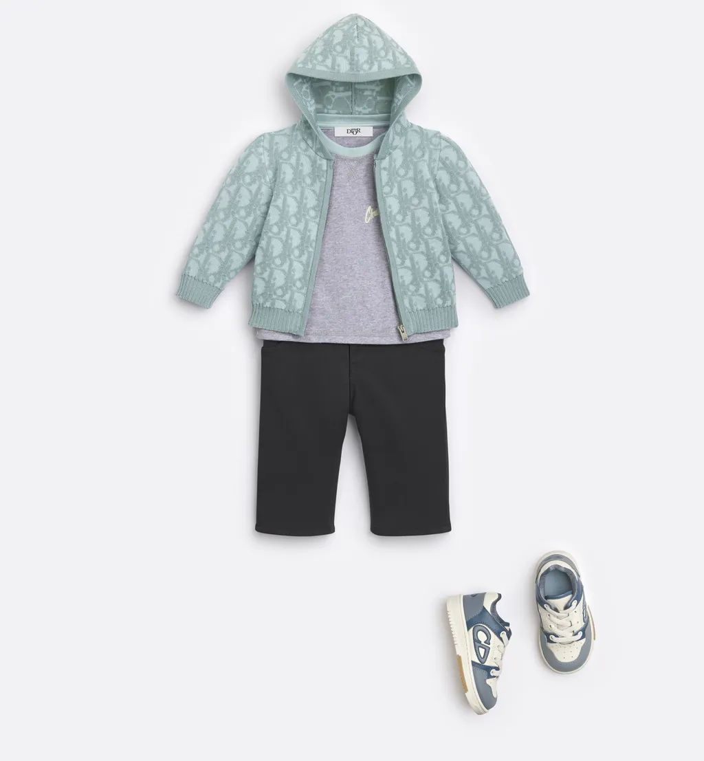 Baby Zip-Up Hooded Cardigan