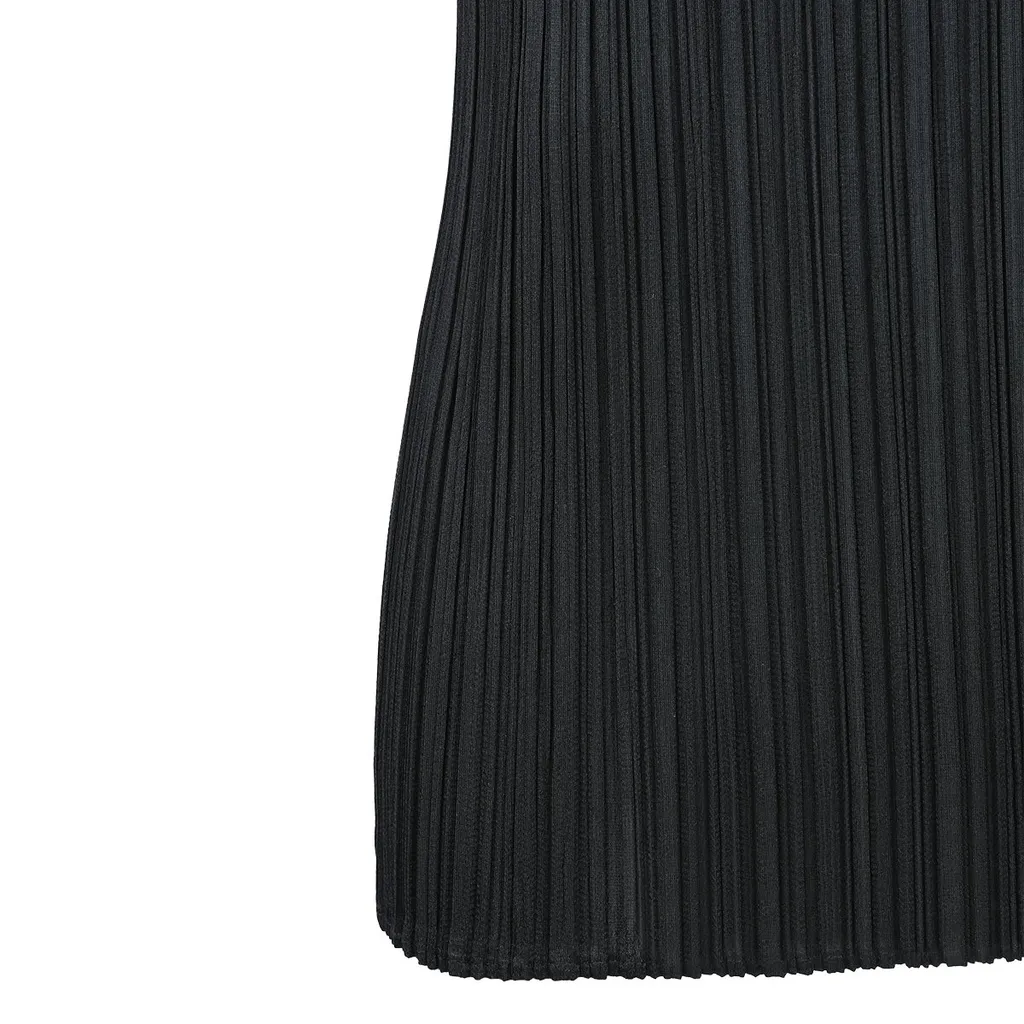 Pleats Please Issey Miyake Sleeveless Crewneck Dress