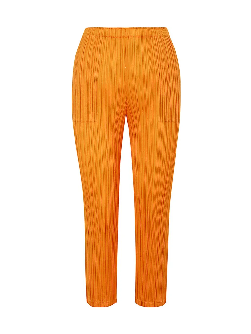 Pleats Please Issey Miyake Pleated High-Waist Trousers