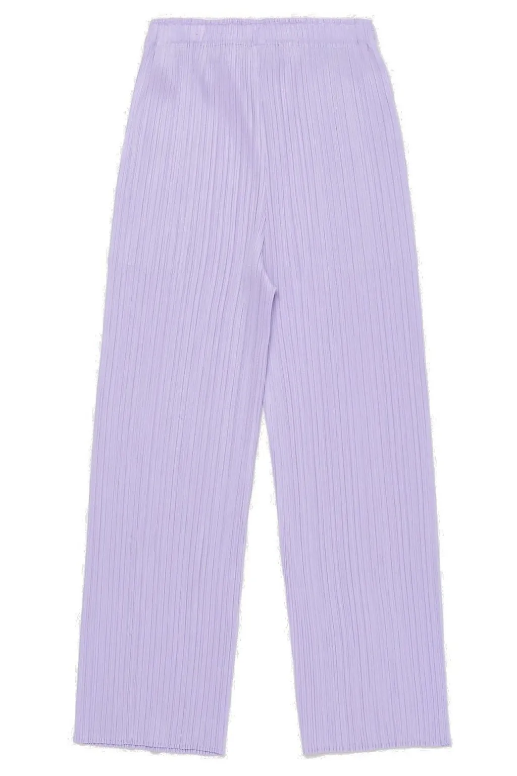 Pleats Please Issey Miyake Pleated Straight Leg Pants