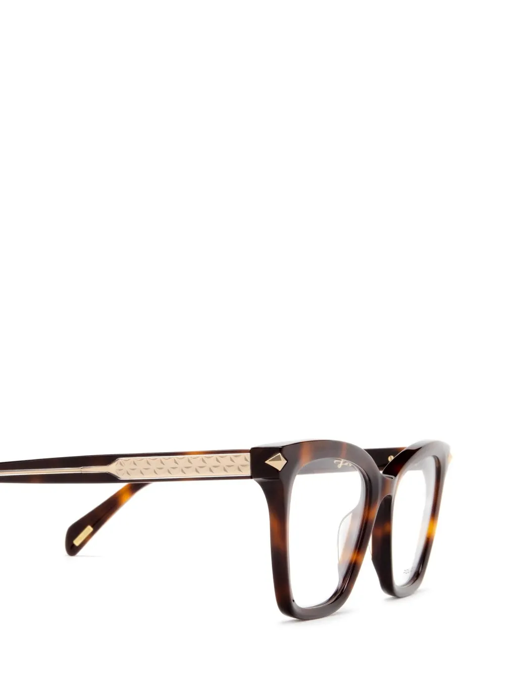 Police Cat Eye Frame Glasses