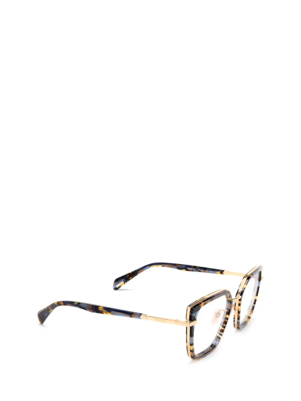 Police Geometric Frame Glasses