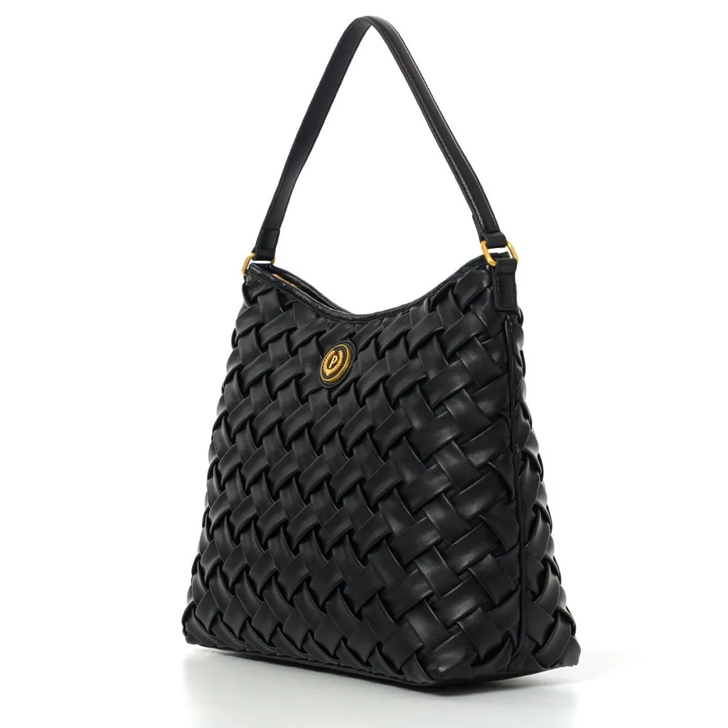 Pollini Woven Shoulder Bag