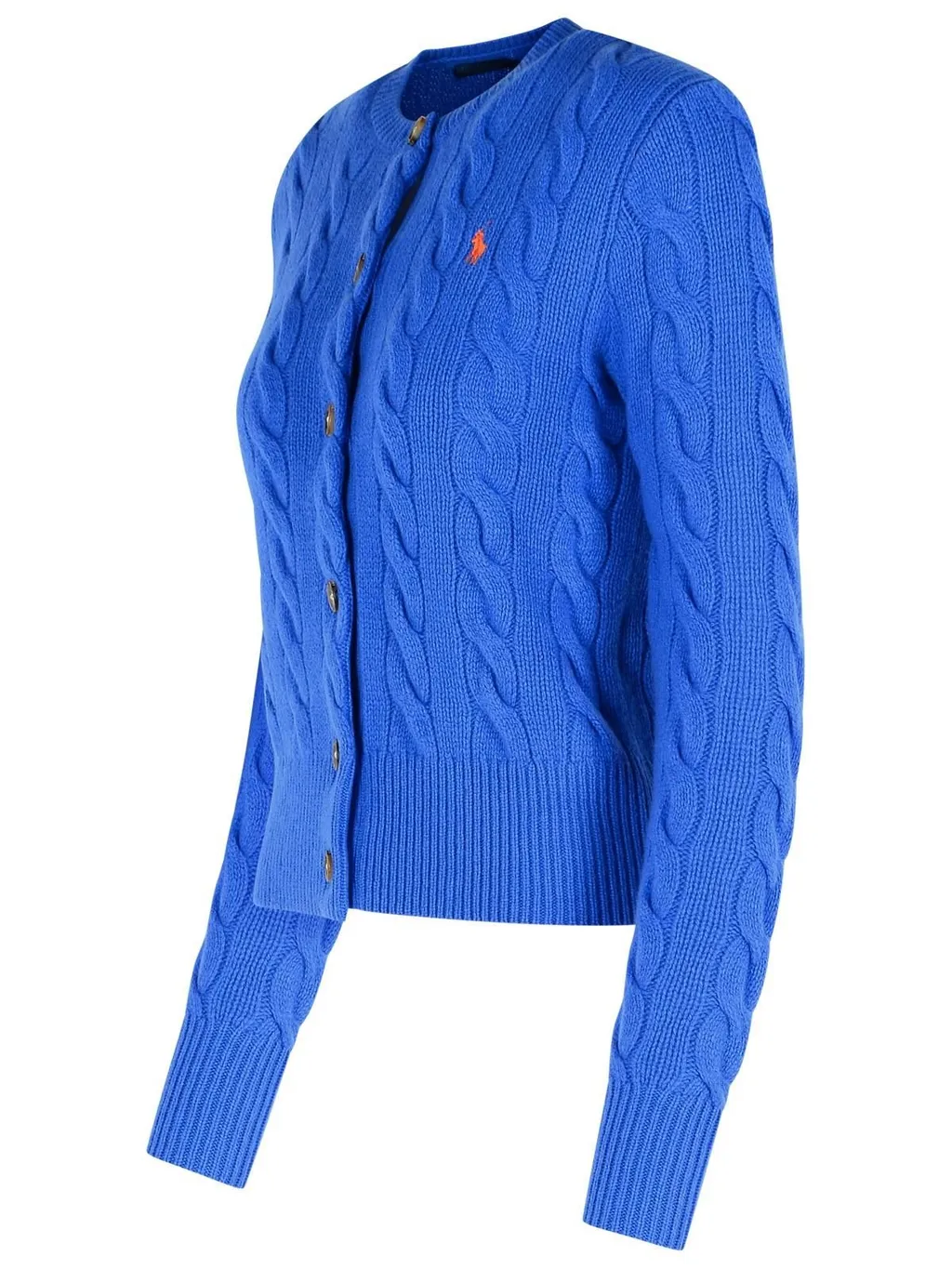 Polo Ralph Lauren Logo Embroidered Crewneck Cardigan