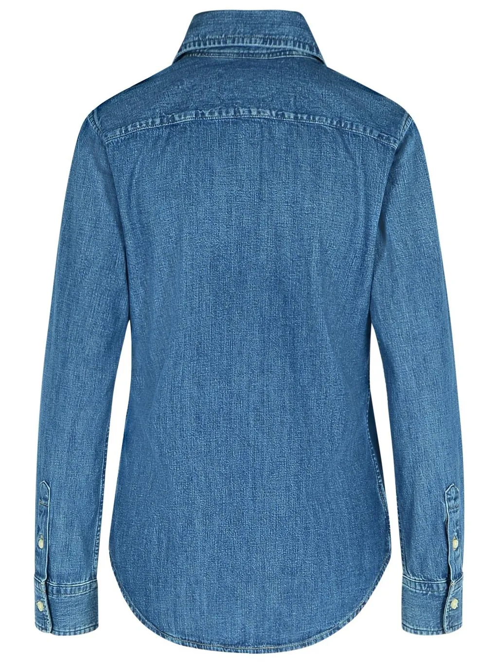 Polo Ralph Lauren Logo Embroidered Slim-Fit Denim Shirt