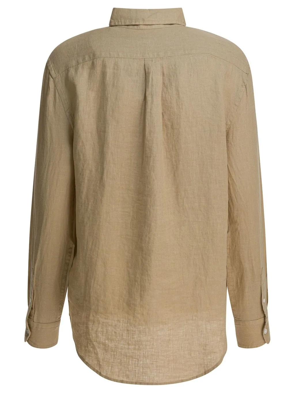 Polo Ralph Lauren Logo Embroidered Curved Hem Shirt