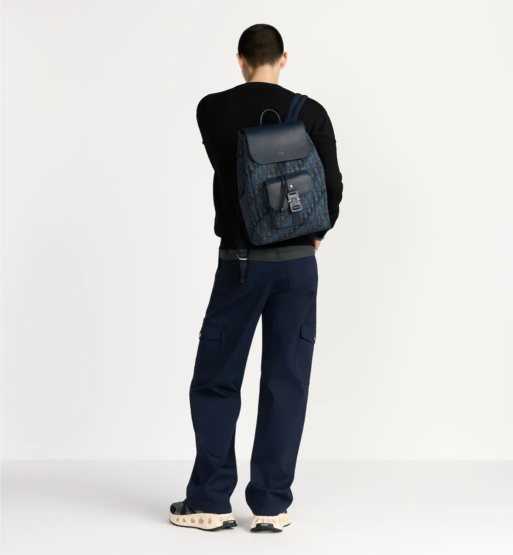 Saddle Backpack With Flap