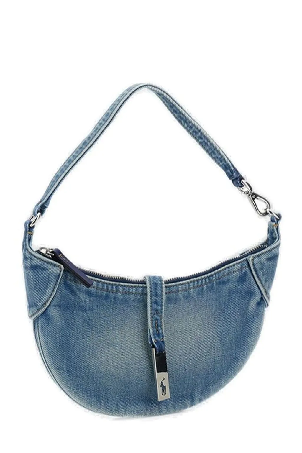 Polo Ralph Lauren Denim Zipped Shoulder Bag