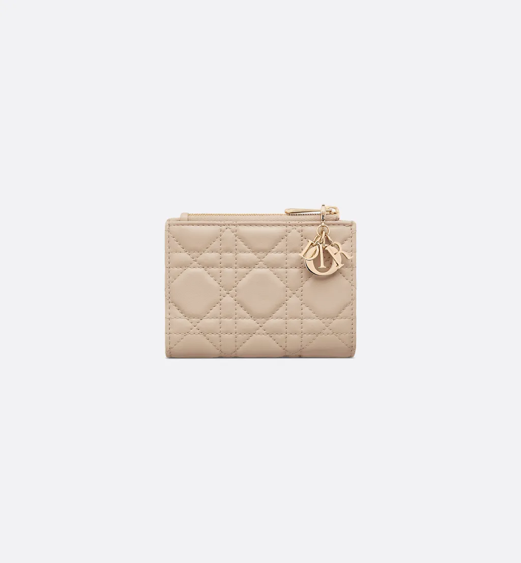 Lady Dior Dahlia Wallet