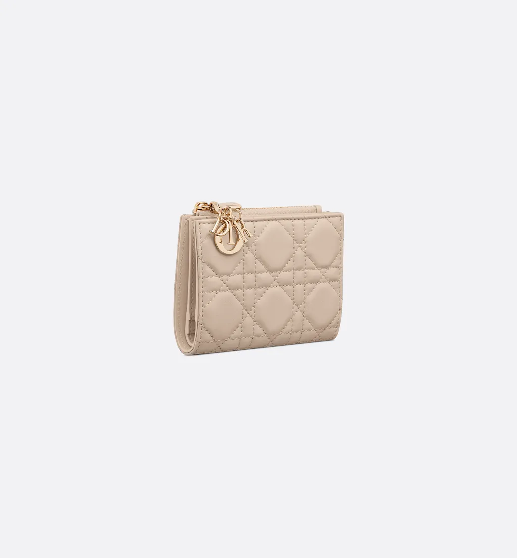 Lady Dior Dahlia Wallet