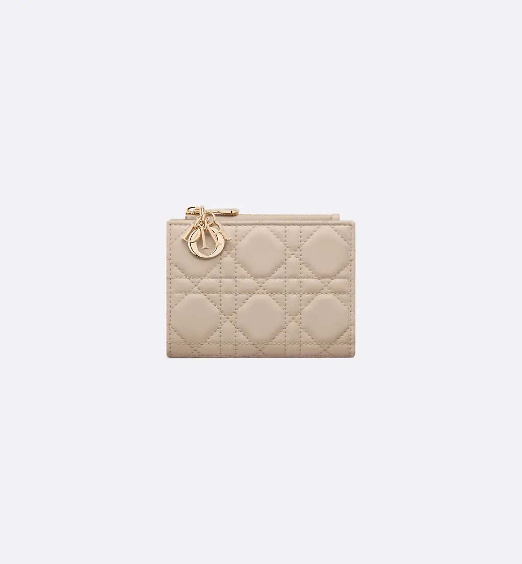Lady Dior Dahlia Wallet