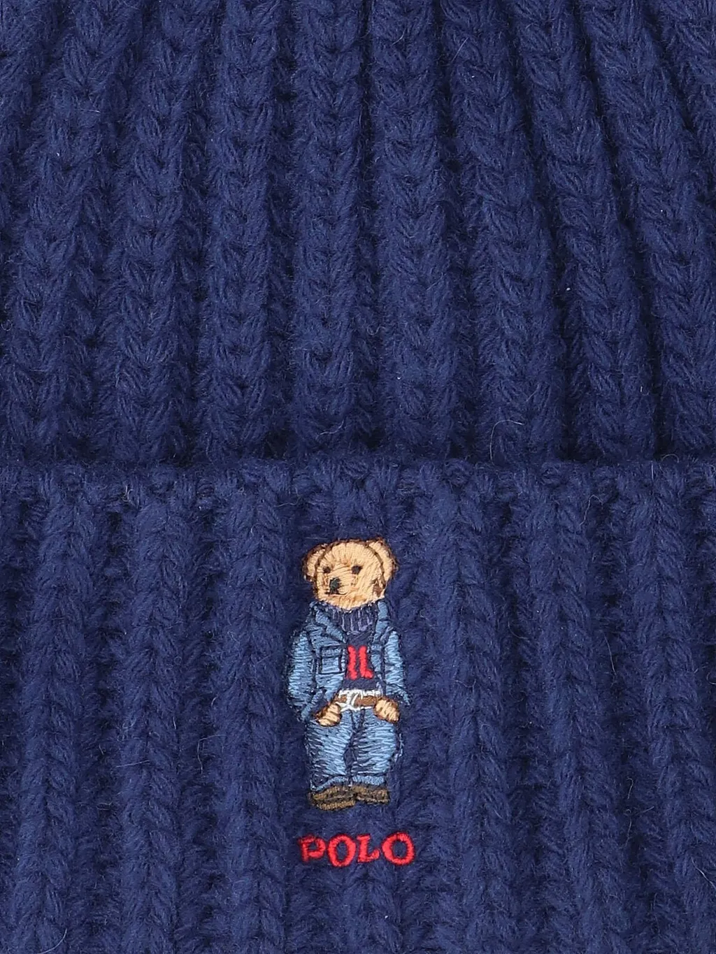 Polo Ralph Lauren Polo Bear Rib Pom-Pom Beanie