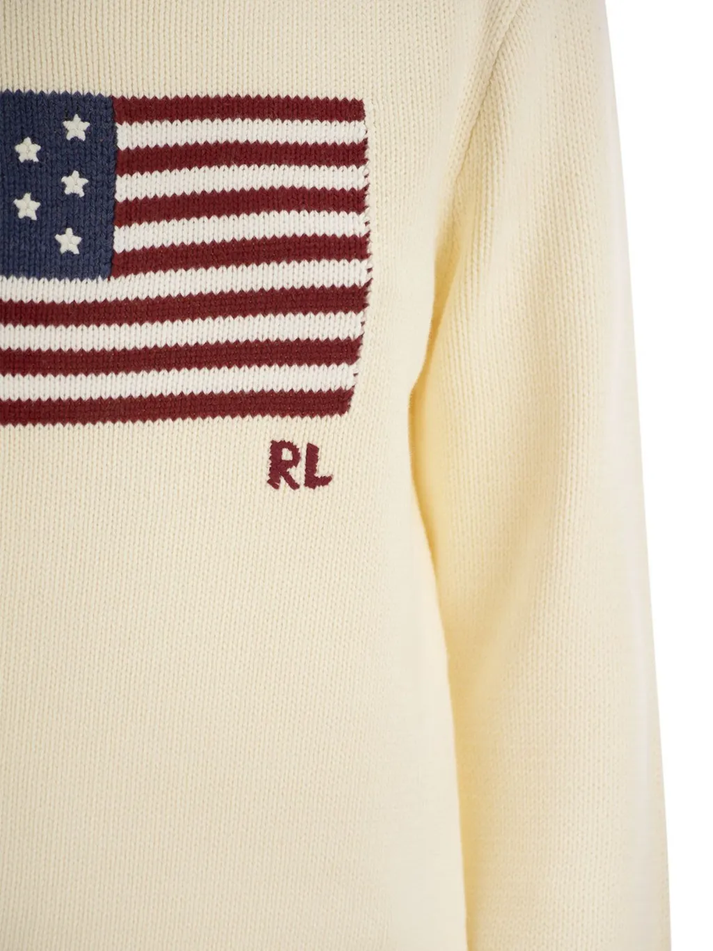 Polo Ralph Lauren Flag Intarsia Crewneck Jumper