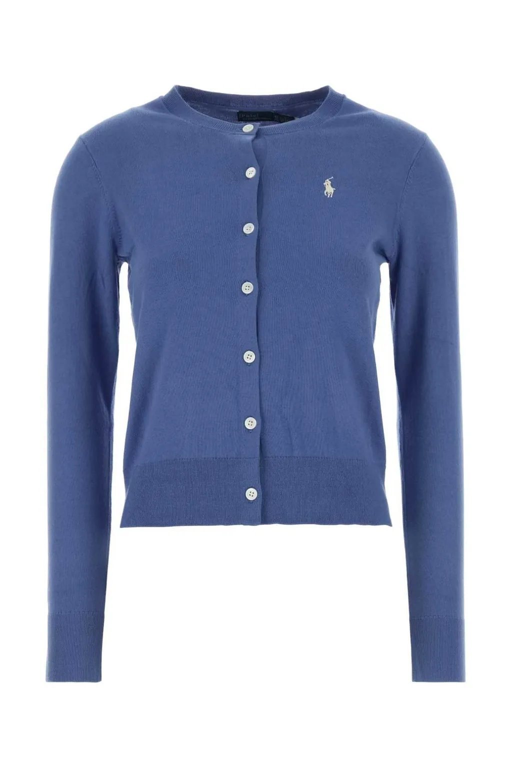 Polo Ralph Lauren Logo Embroidered Crewneck Cardigan