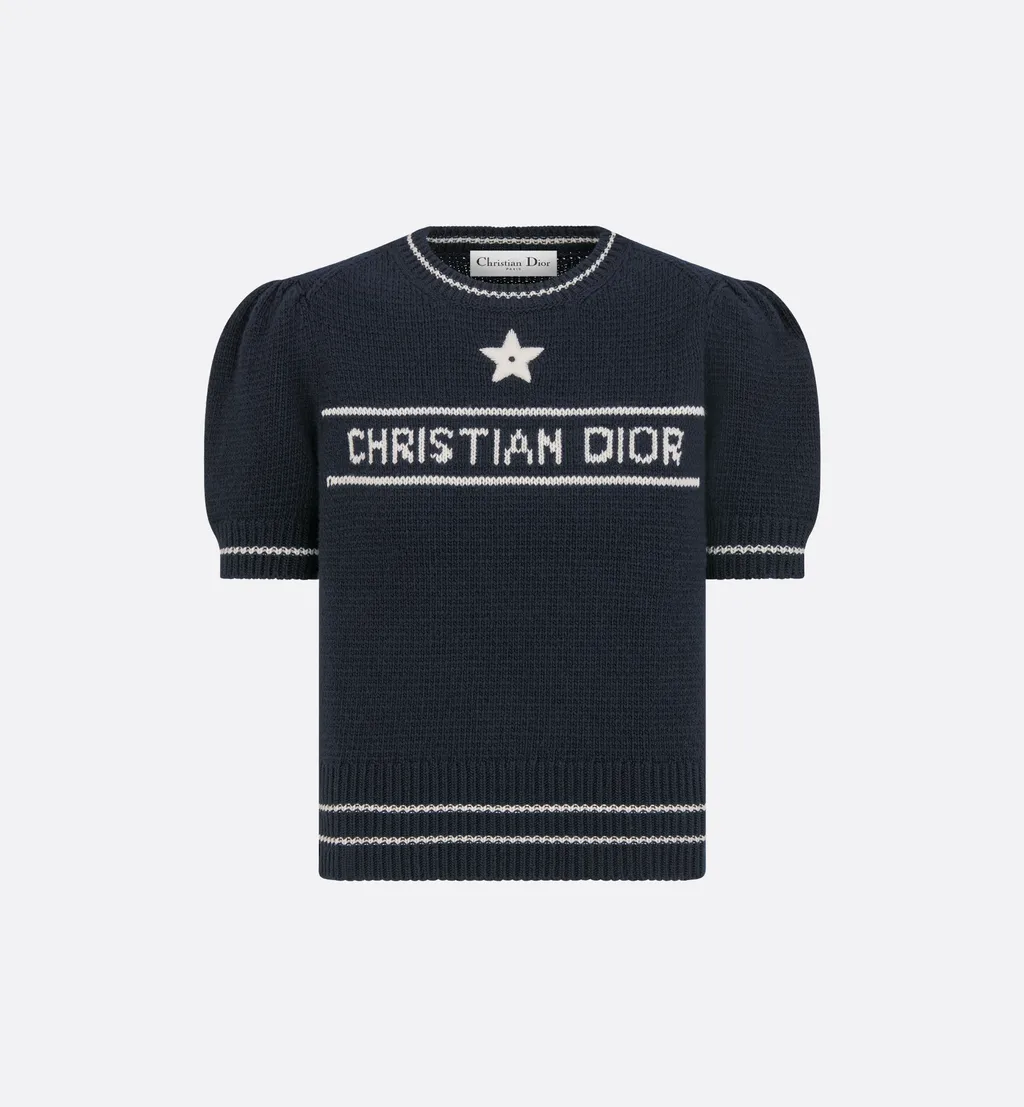 Christian Dior Short-Sleeved Sweater