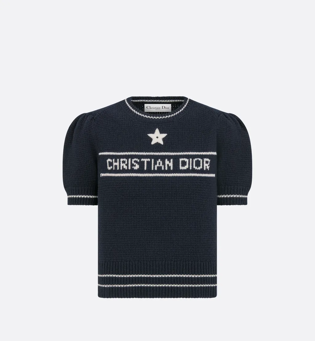 Christian Dior Short-Sleeved Sweater