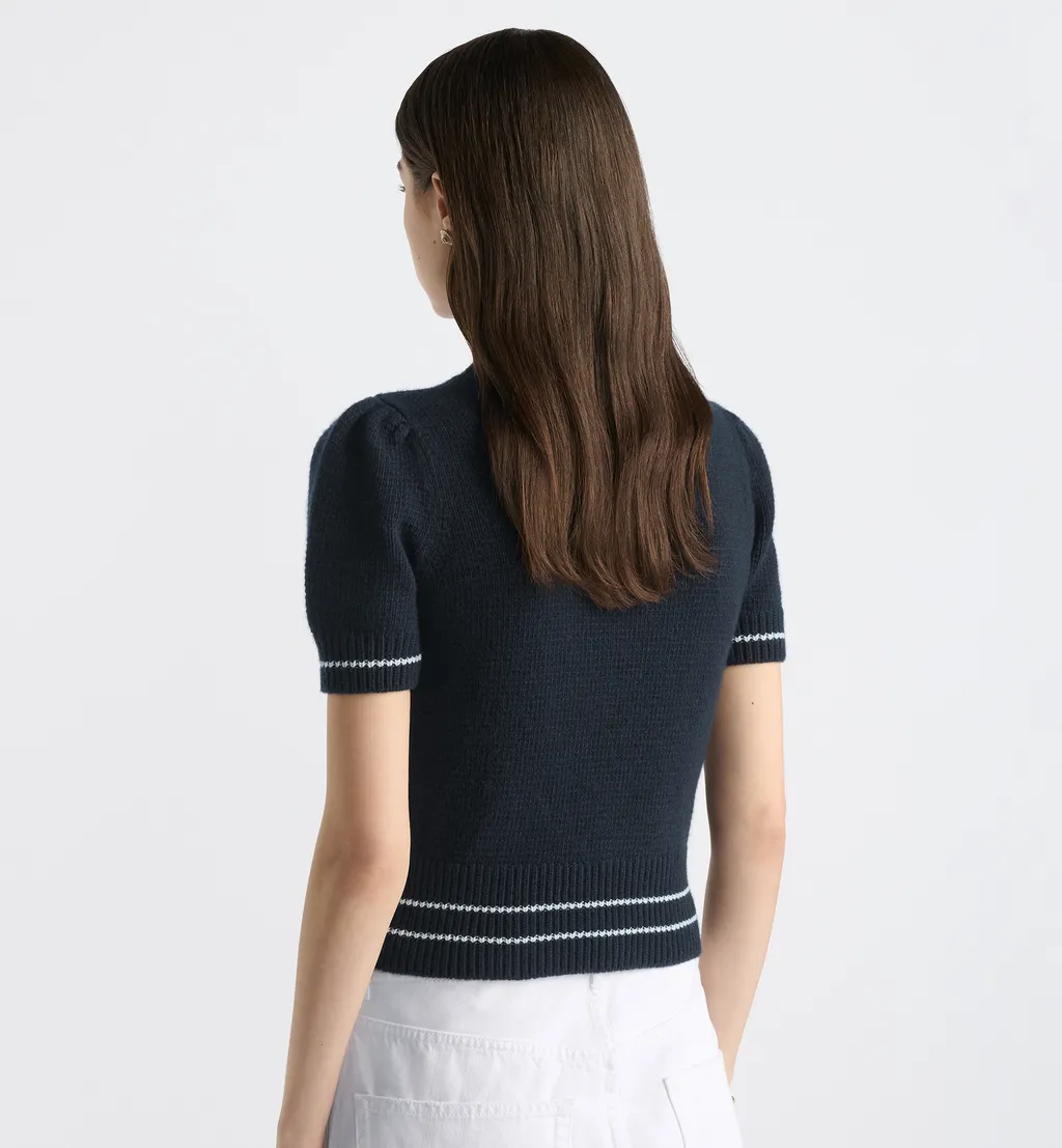 Christian Dior Short-Sleeved Sweater