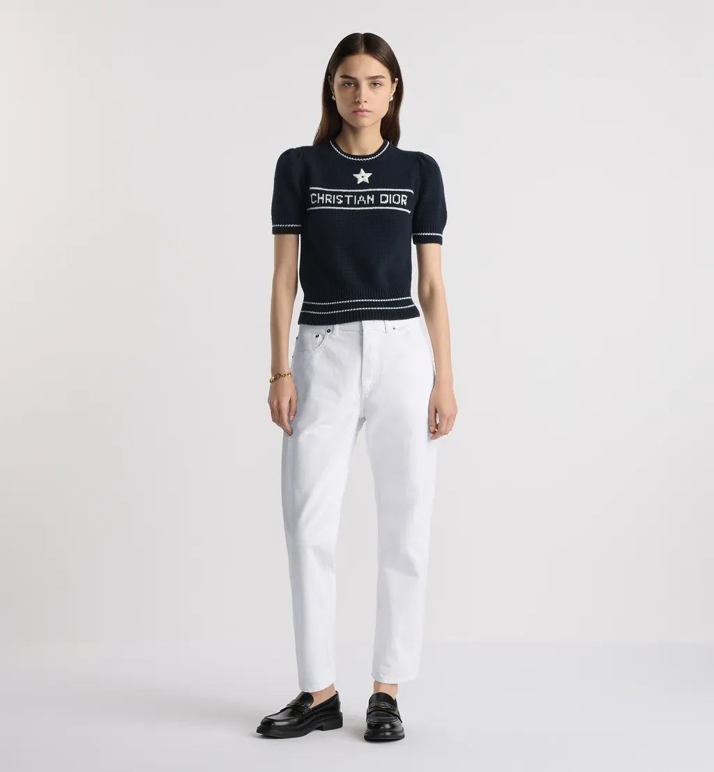 Christian Dior Short-Sleeved Sweater