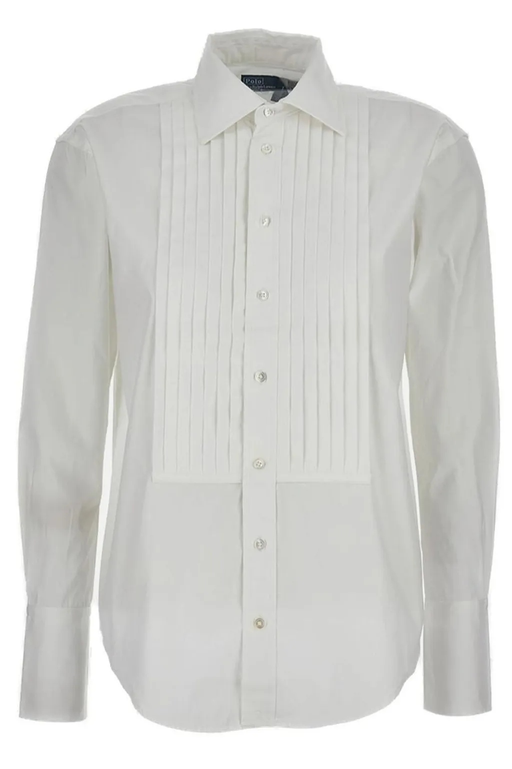 Polo Ralph Lauren Long-Sleeved Curved Hem Shirt