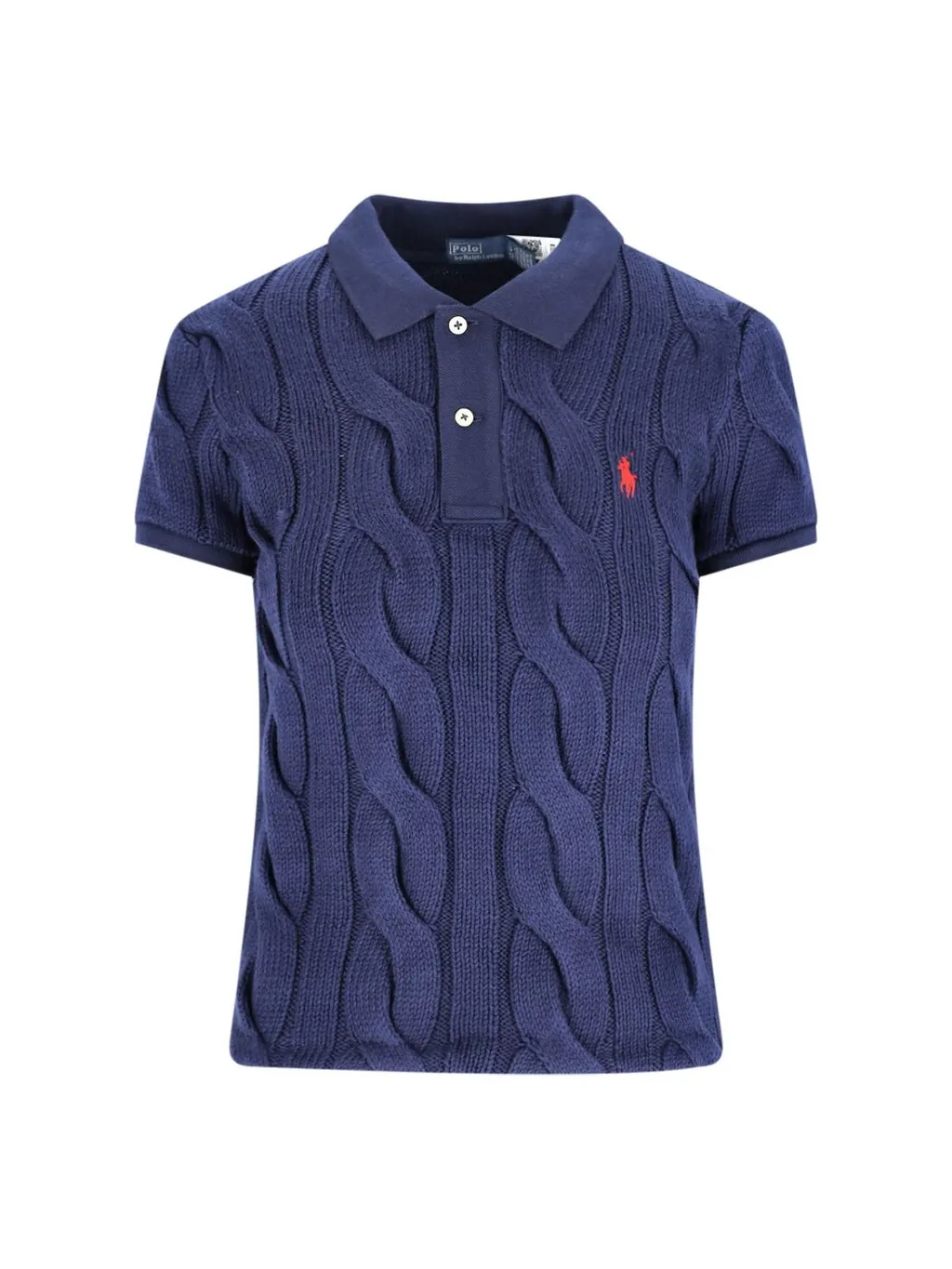 Polo Ralph Lauren Pony Embroidered Knitted Polo Shirt