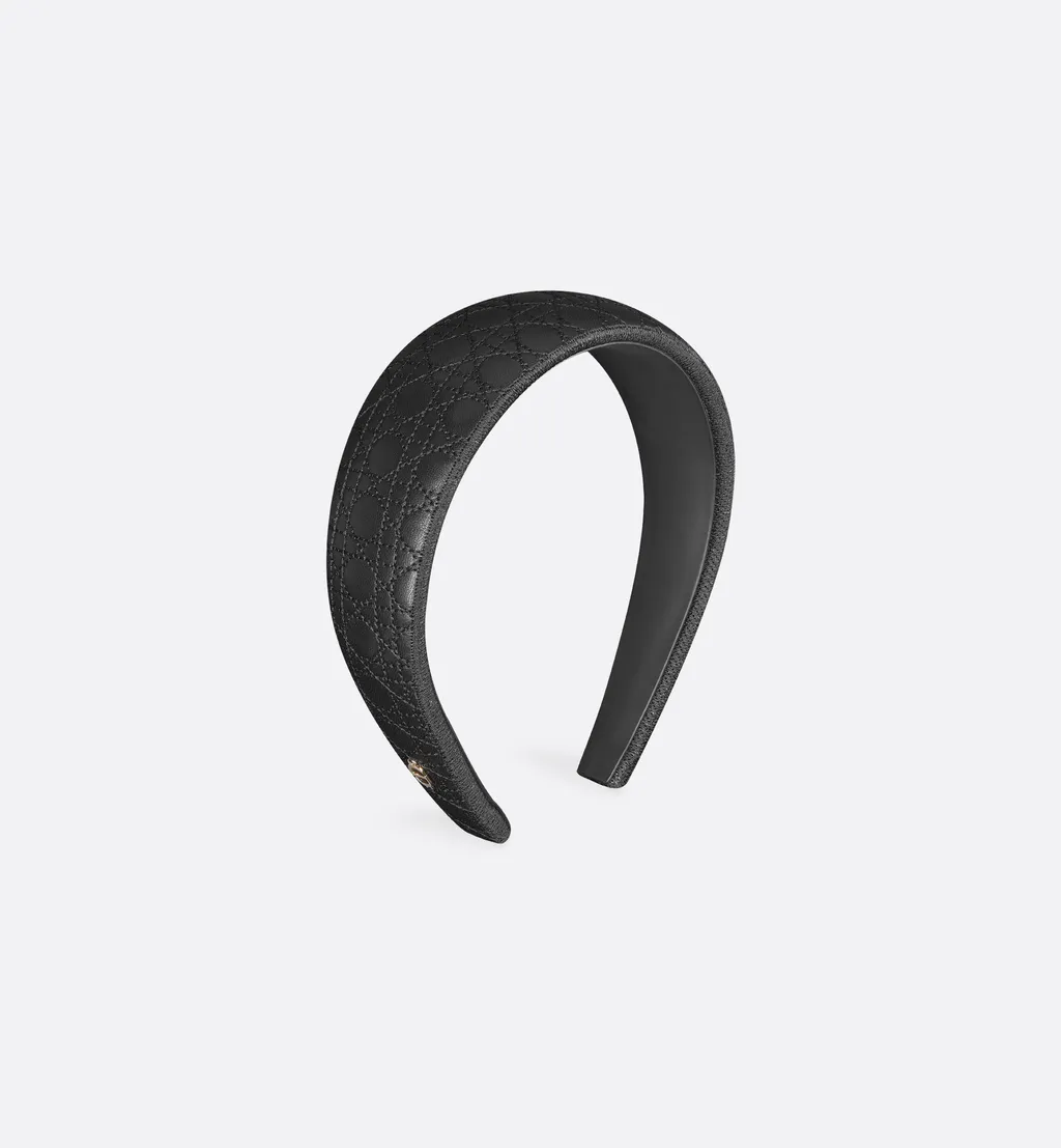 Wide Cannage Dior Band Headband