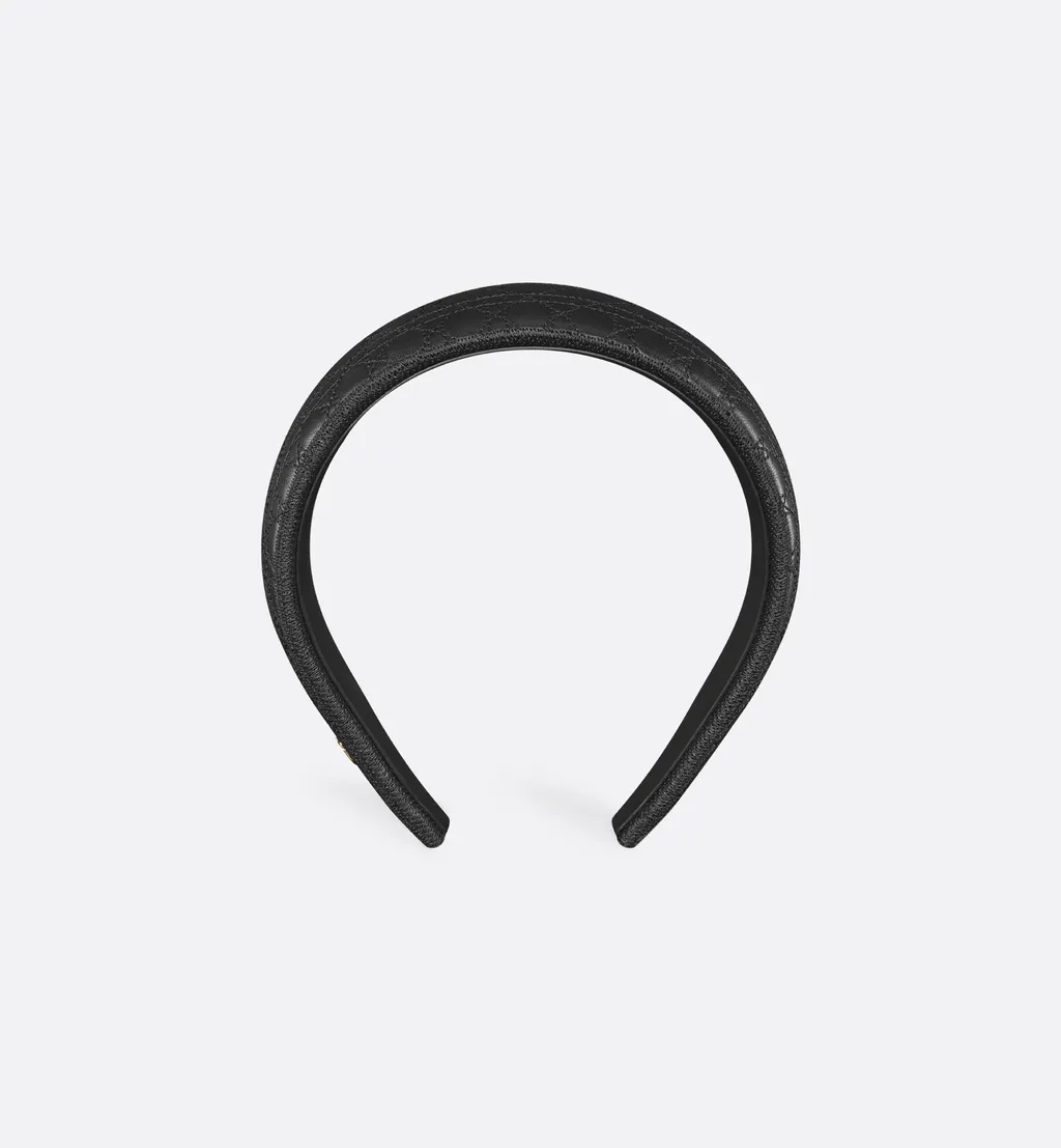 Wide Cannage Dior Band Headband