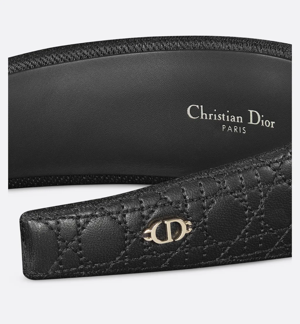 Wide Cannage Dior Band Headband