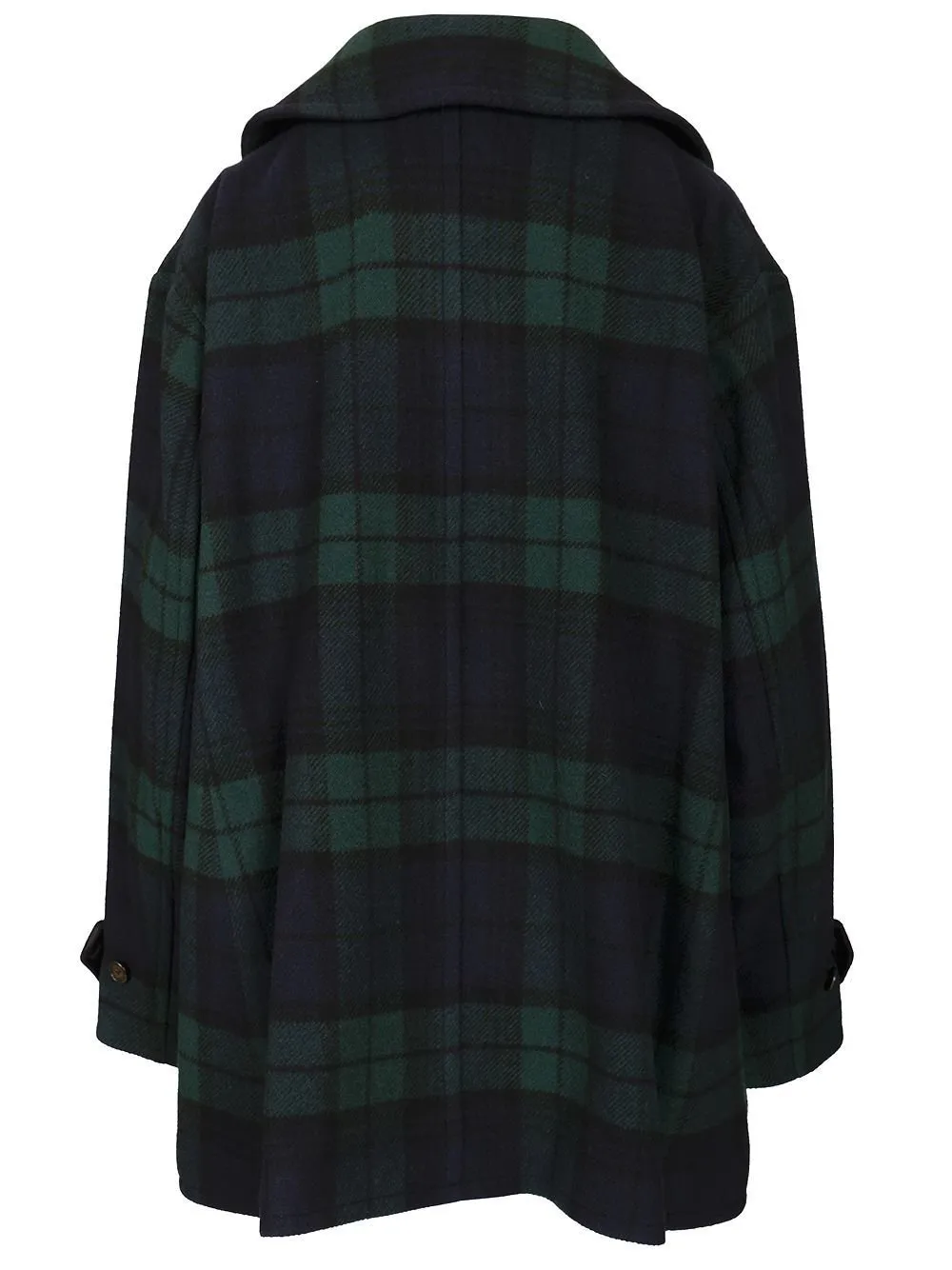 Polo Ralph Lauren Checked Double-Breasted Peacoat