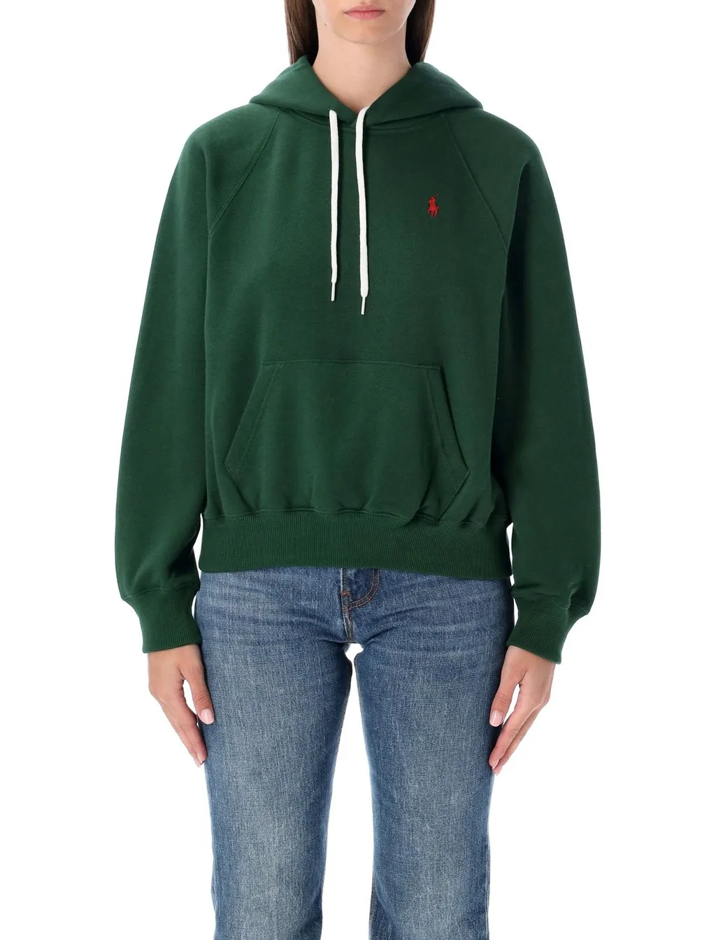 Polo Ralph Lauren Logo Embroidered Drawstring Hoodie