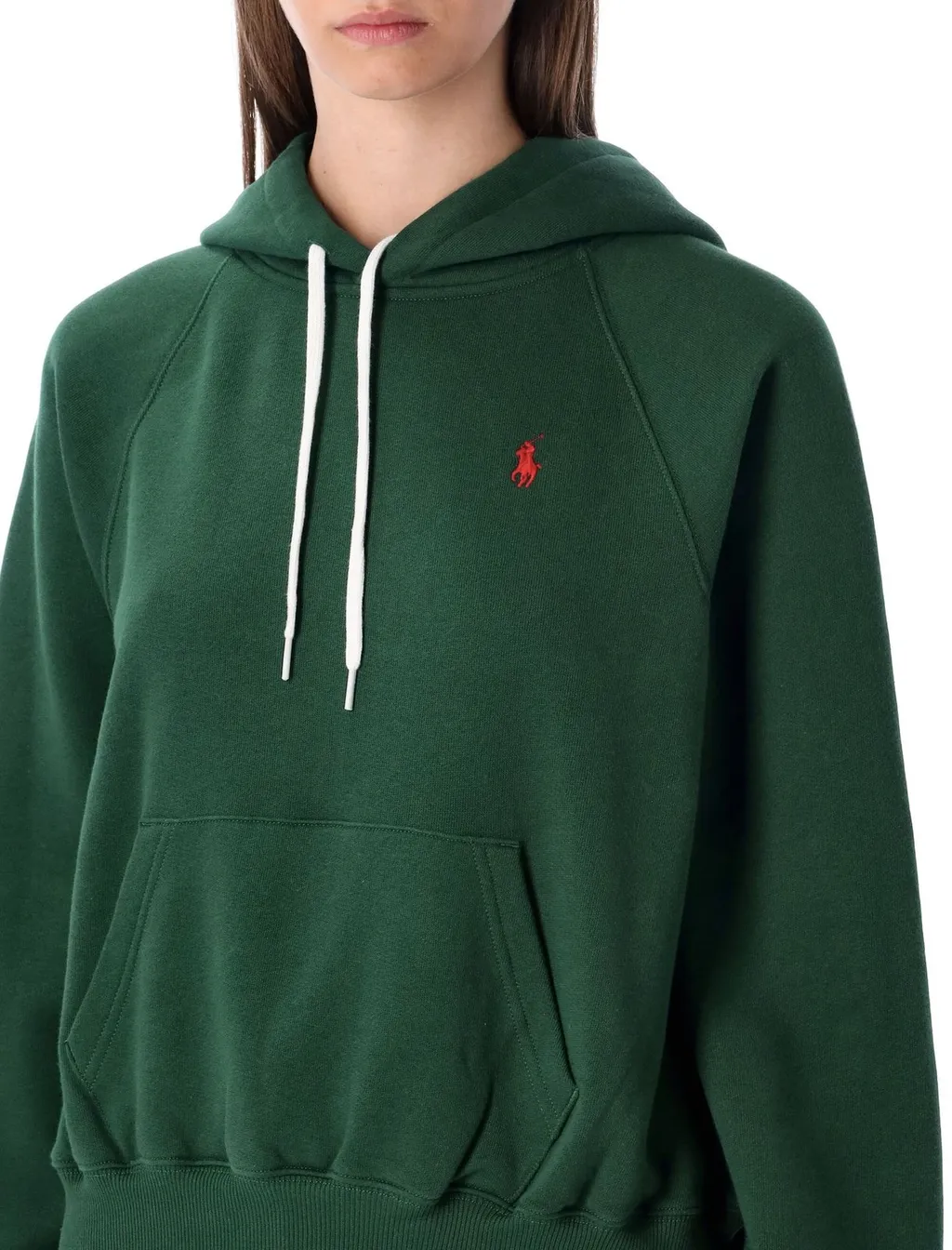 Polo Ralph Lauren Logo Embroidered Drawstring Hoodie
