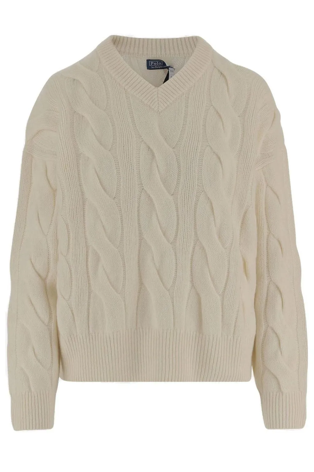 Polo Ralph Lauren Cable-Knit V-Neck Jumper