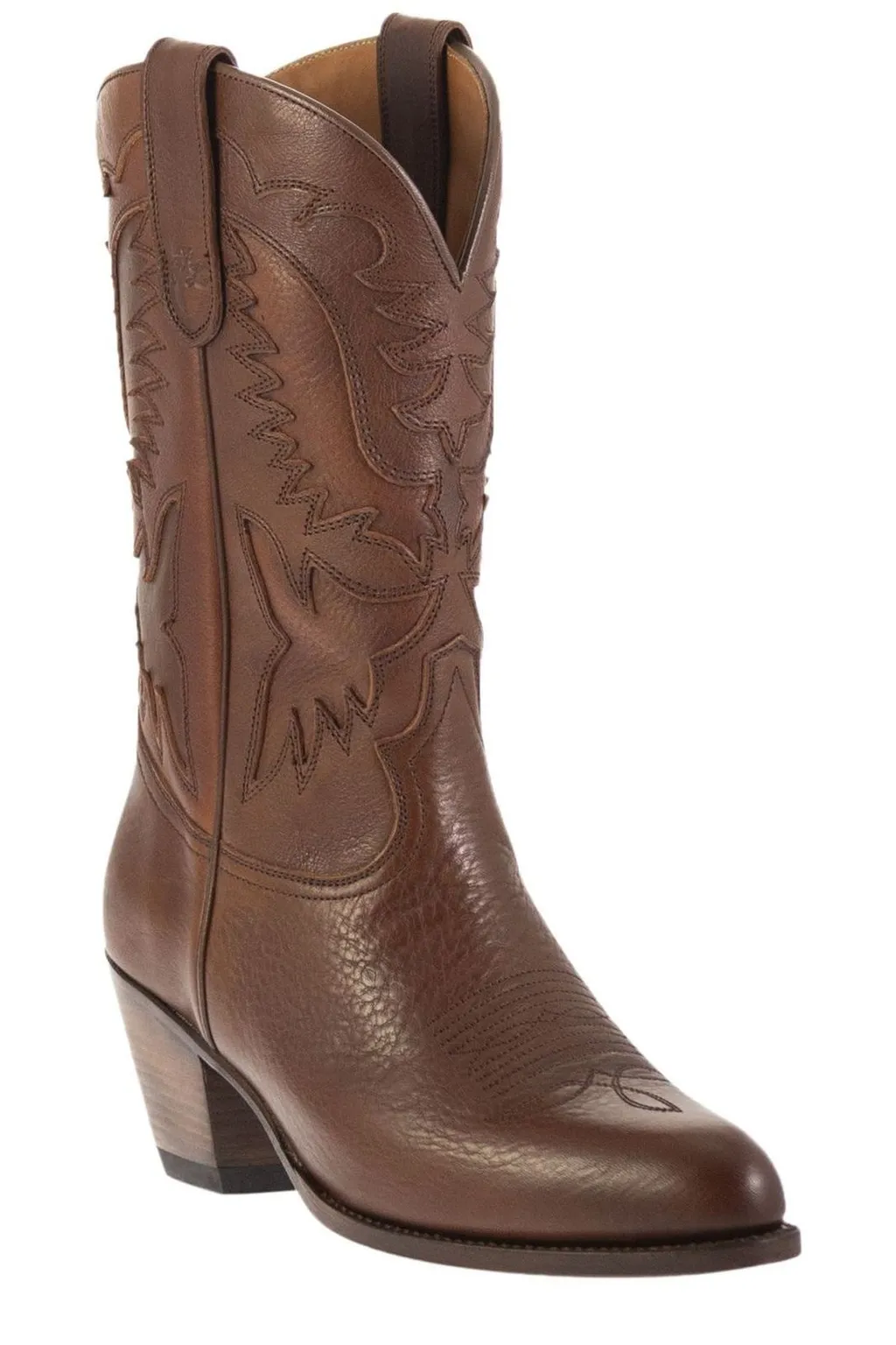 Polo Ralph Lauren Decorative Stitch Cowboy Boots