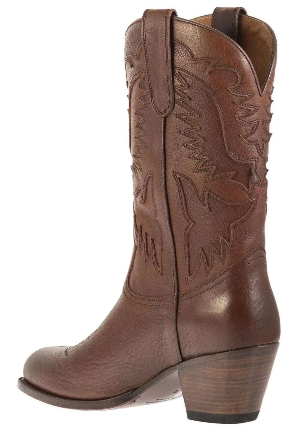 Polo Ralph Lauren Decorative Stitch Cowboy Boots