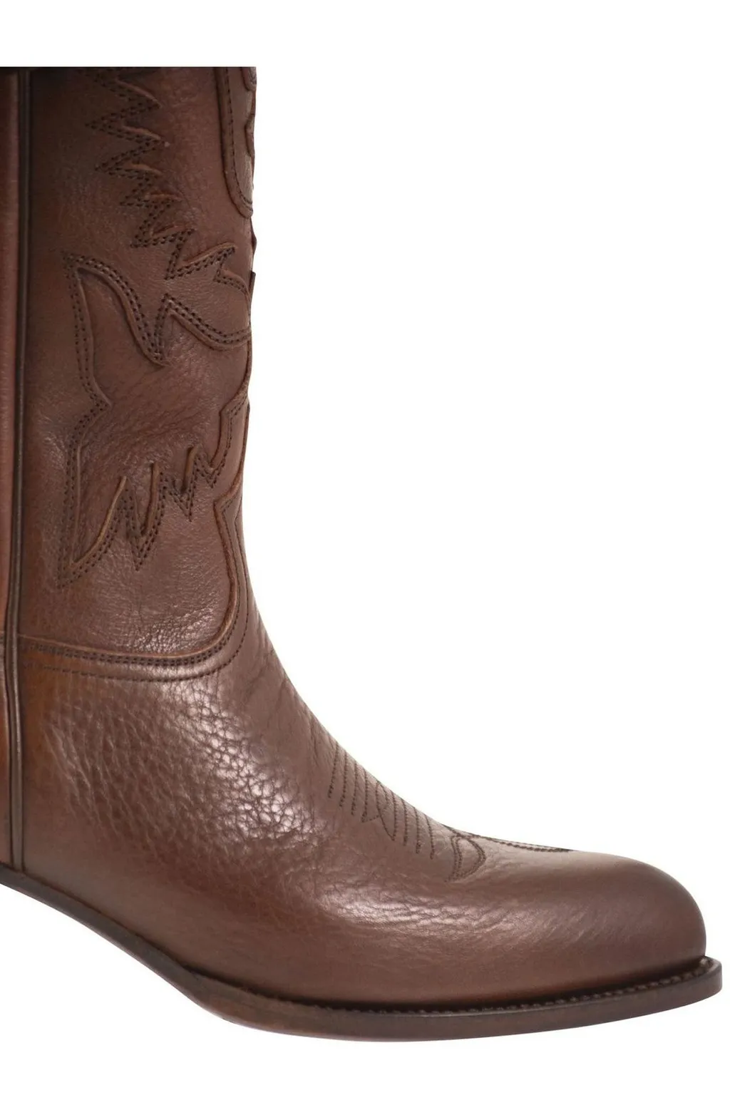 Polo Ralph Lauren Decorative Stitch Cowboy Boots