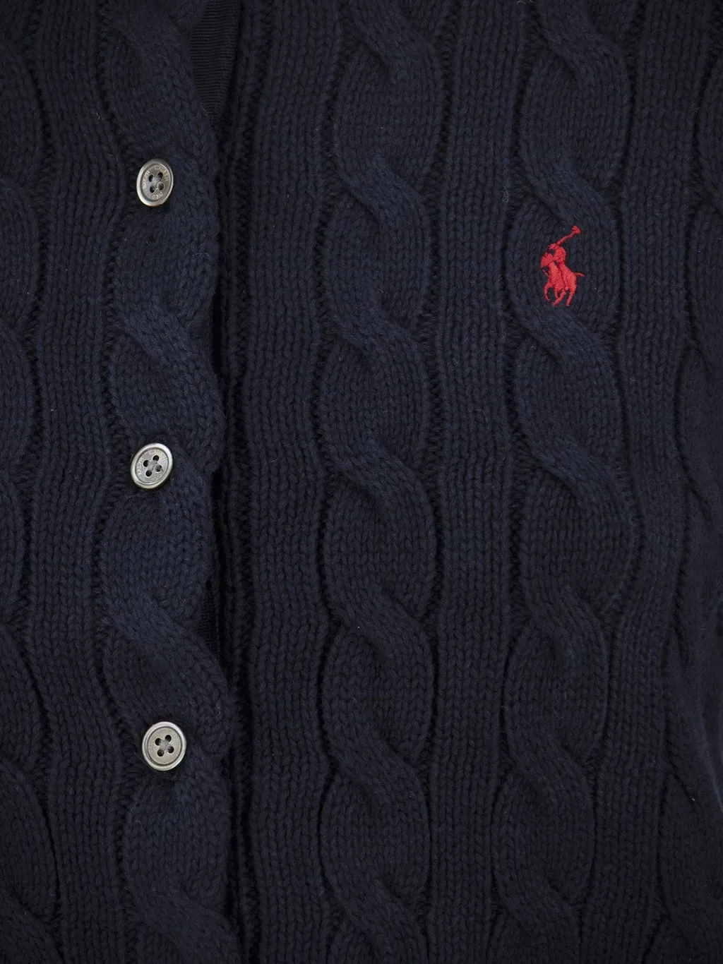 Polo Ralph Lauren Pony Embroidered Knitted Cardigan