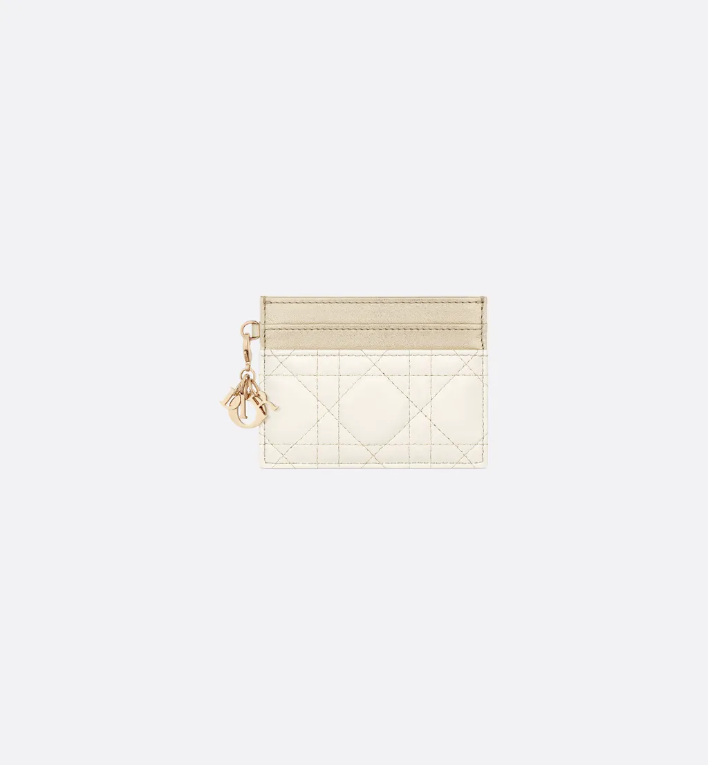 Lady Dior Freesia Card Holder
