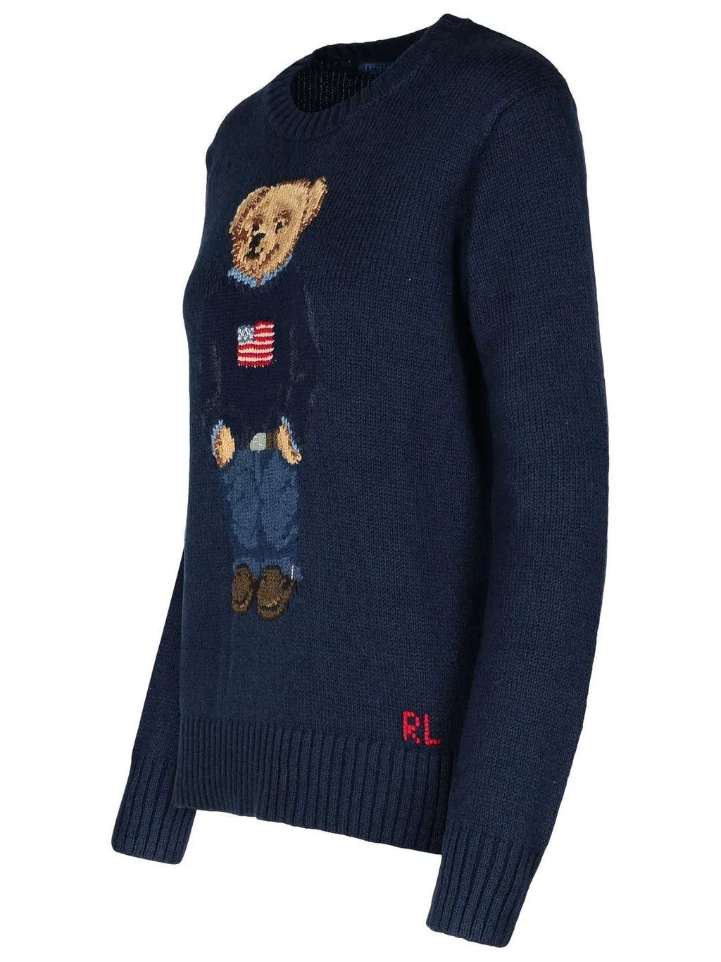 Polo Ralph Lauren Bear Intarsia Crewneck Jumper