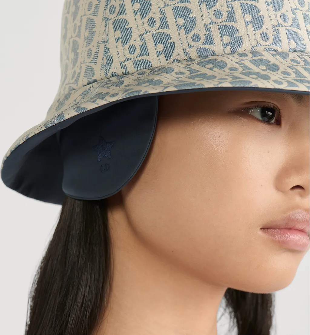 Dioralps Teddy-D Small-Brim Bucket Hat With Earmuffs
